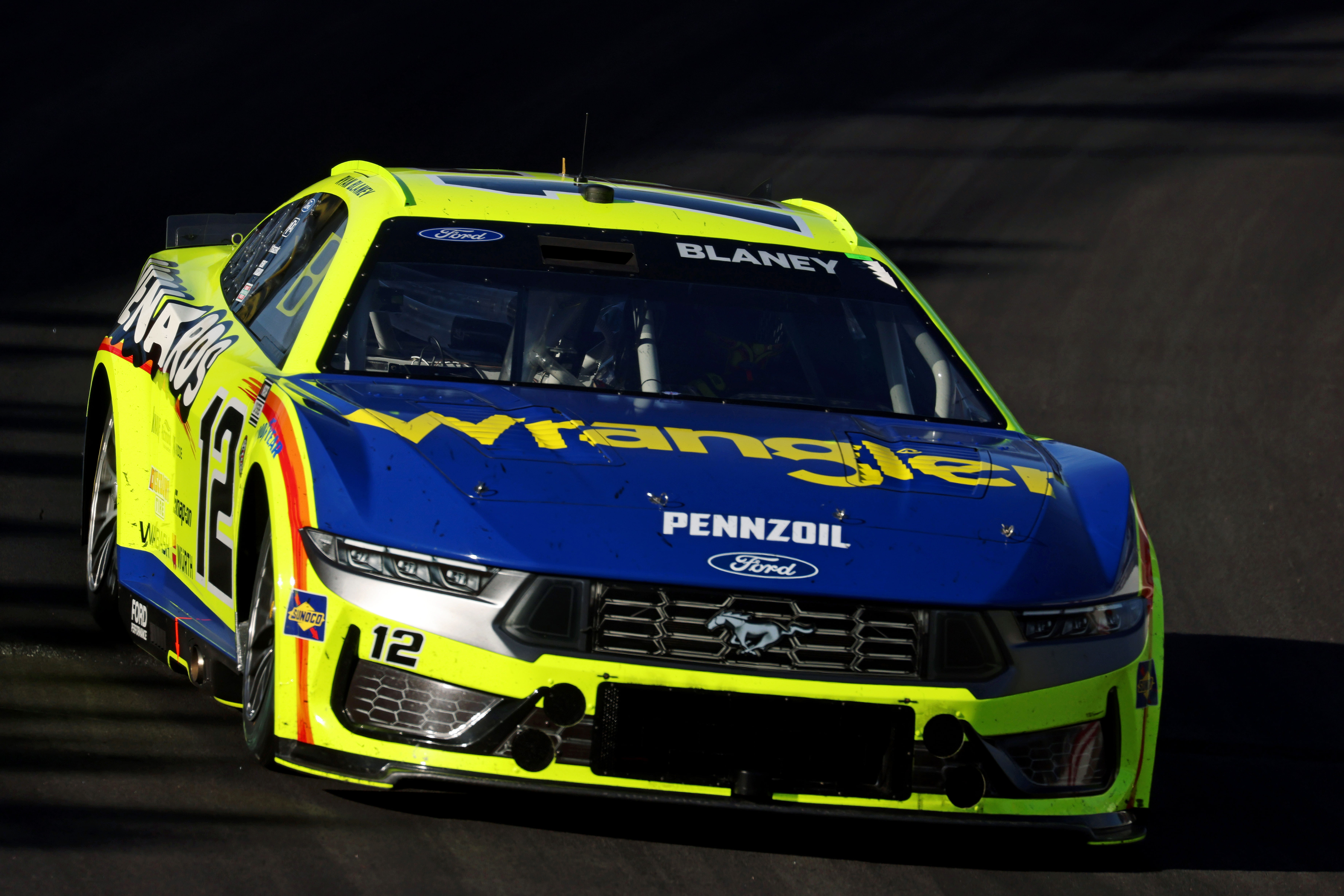 Blaney drives the Team Penske #12 during the All-Star Open-Source: Imagn
